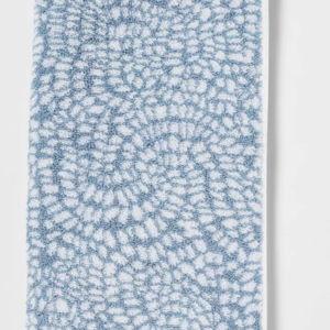 Performance Plus Hand Towel Light Blue Geo - Threshold™: Cotton Jacquard, Fade-Resistant, 550 GSM