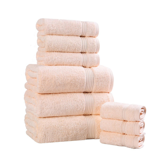 Superior Egyptian Cotton 9-Pc. Towel Set
