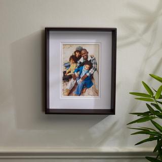 Double Matte 5x7 Wood Frame