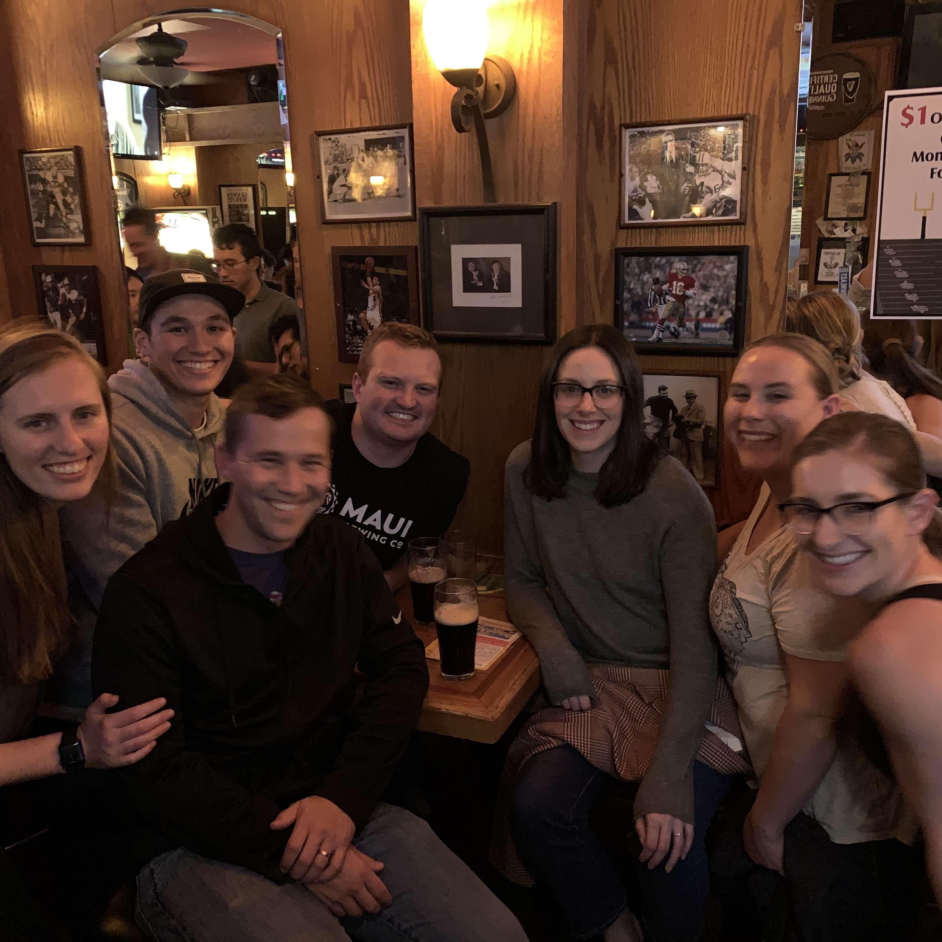 At one of many trivia nights in SF. 