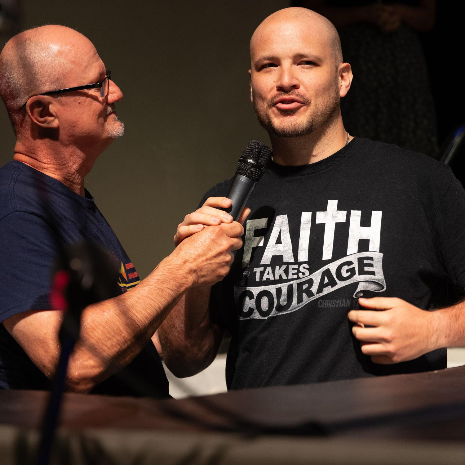 The day we got baptized together!