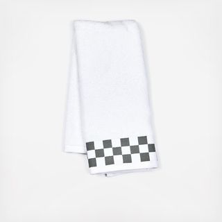 Check Border Cotton Hand Towel
