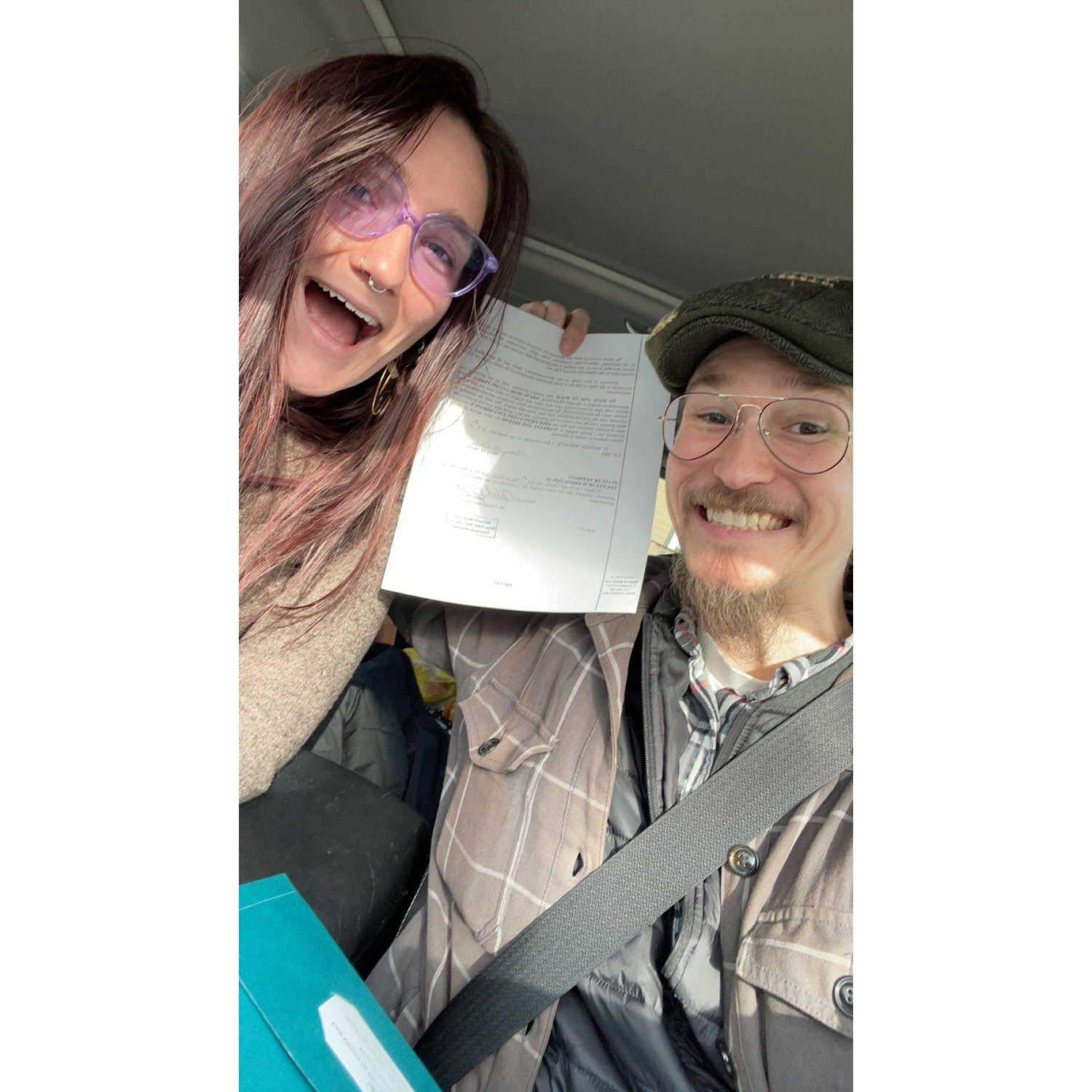 We became homeowners! March 29, 2024