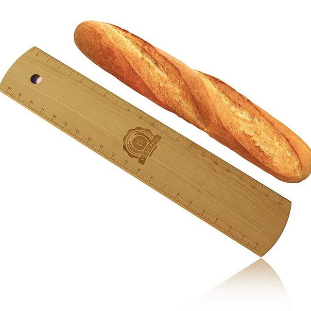 Premium Baguette Flipping Board- Solid Hardwood Transfer Peel for French Bread by Vie De Pain