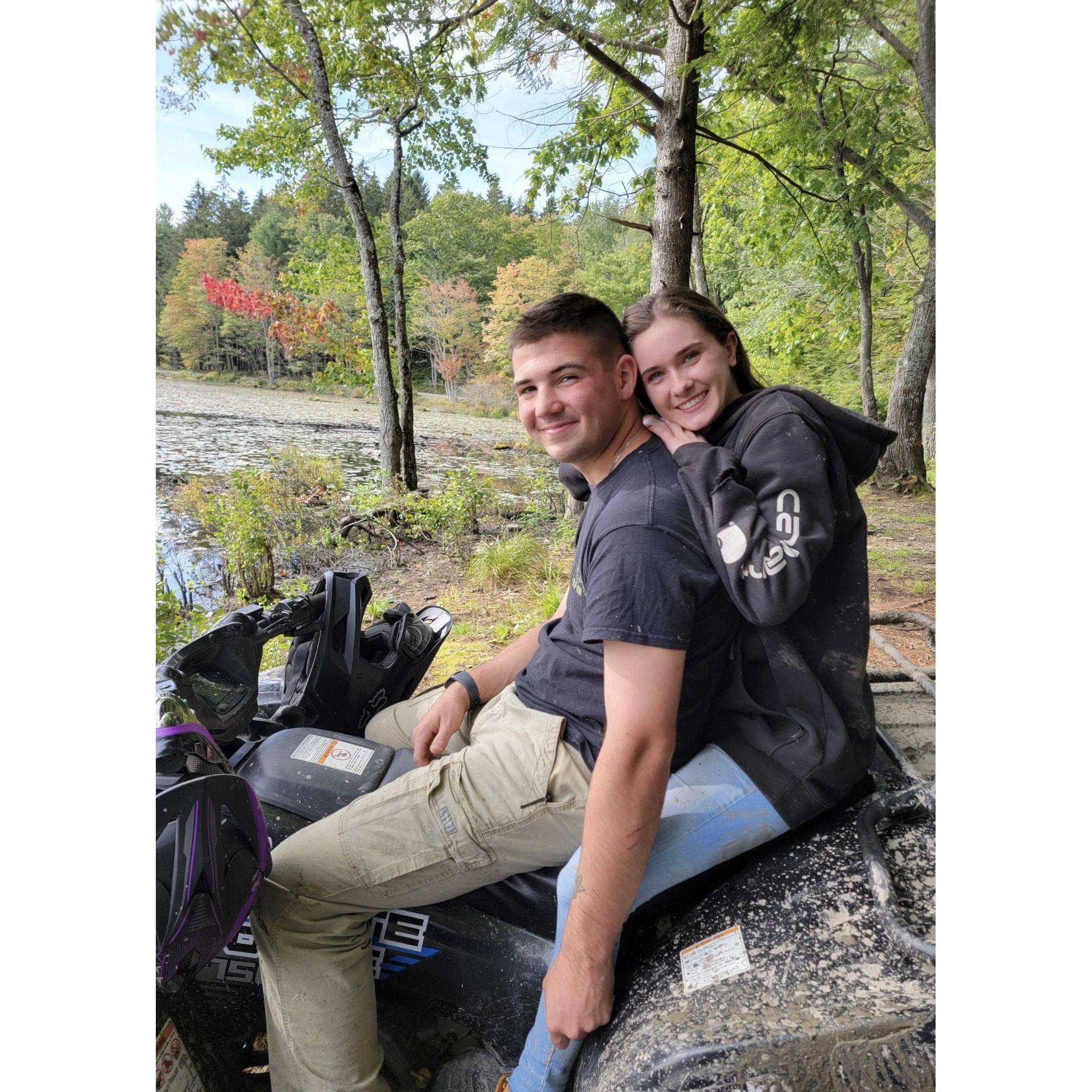 Our first date Sept. 2021