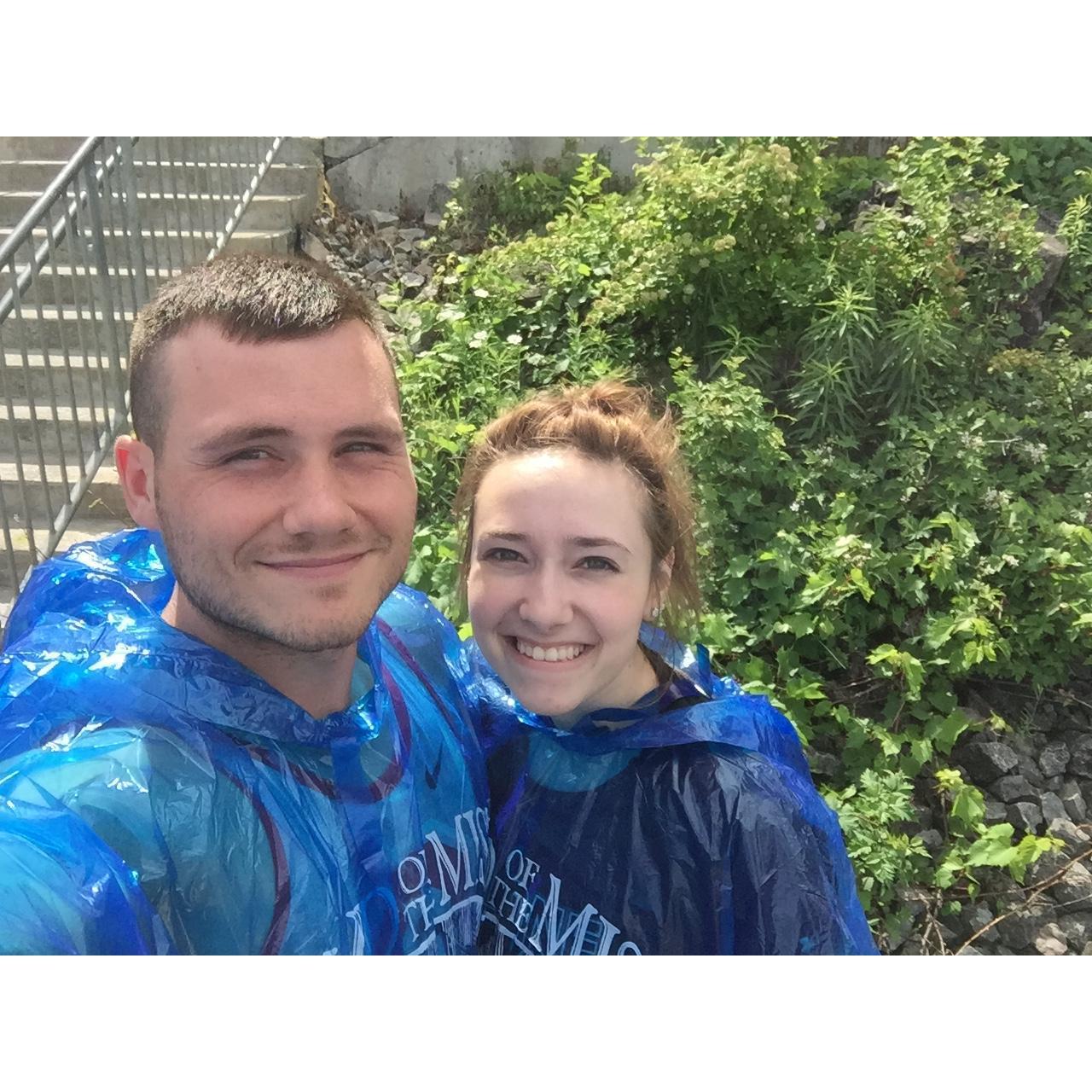 First vacation to Niagara Falls where Brittney first learned of Shawn's terrible road rage.