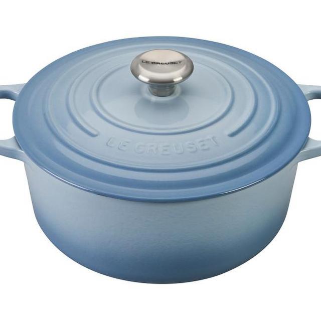 Coastal Blue Round Dutch Oven