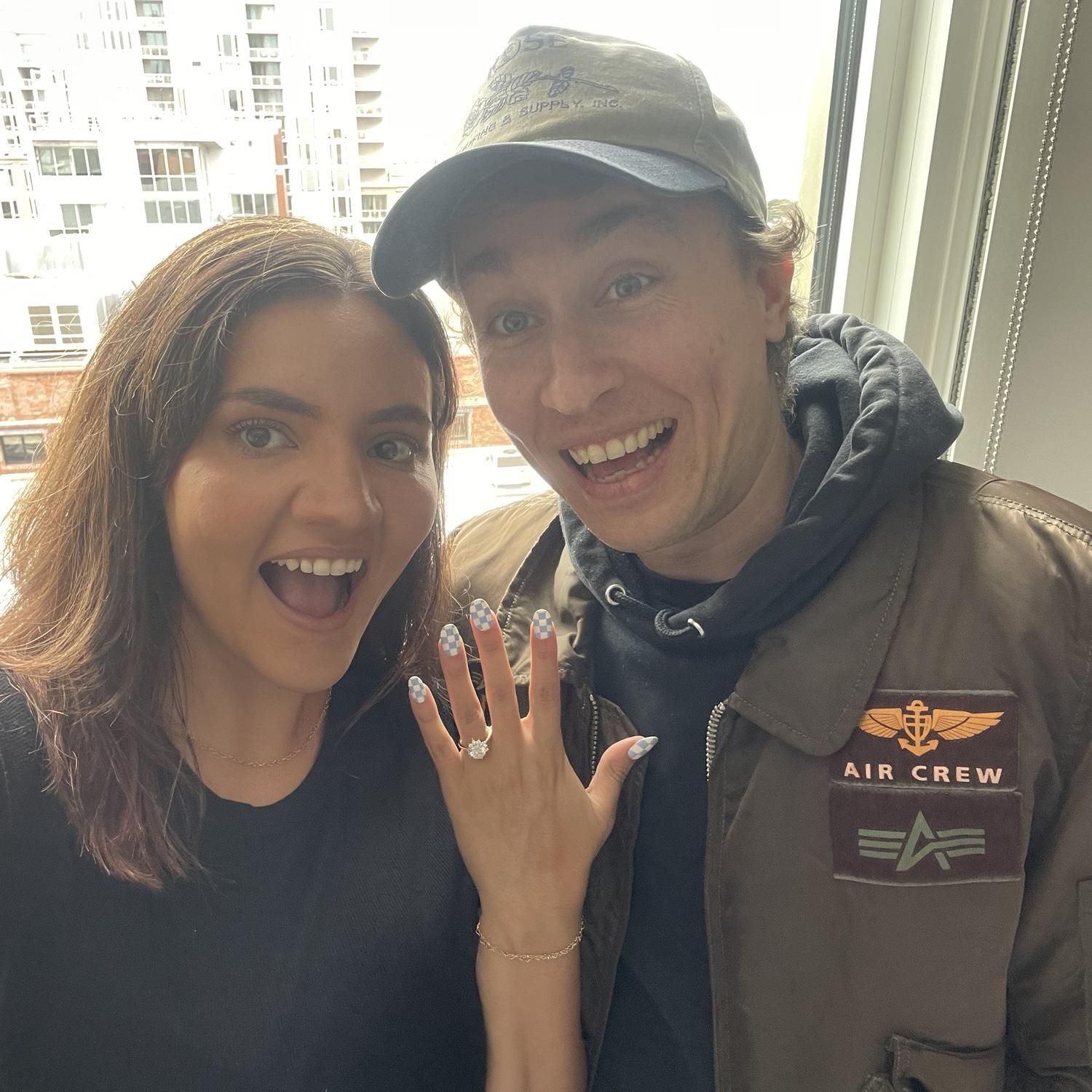 Our perfect proposal weekend!