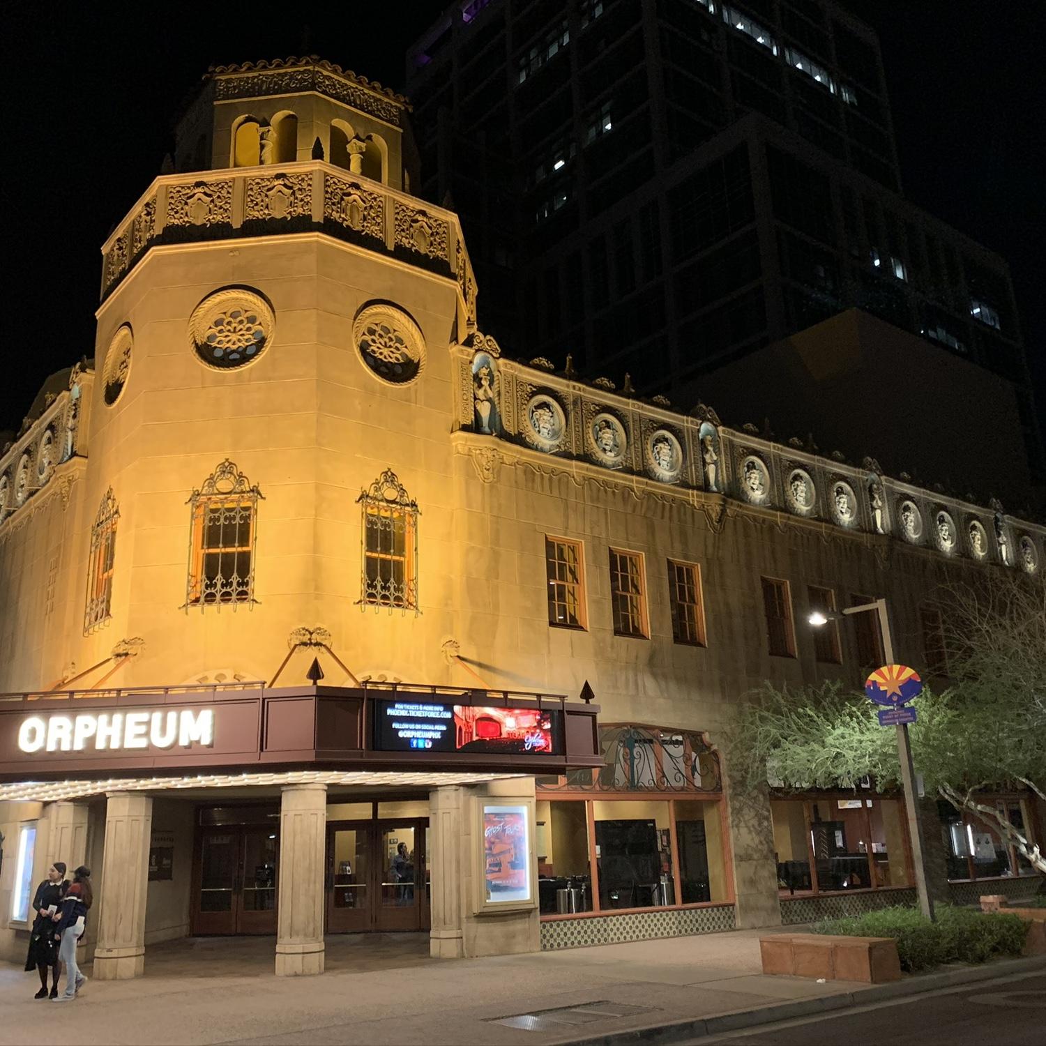 Highly recommend a haunted theater tour as a first date