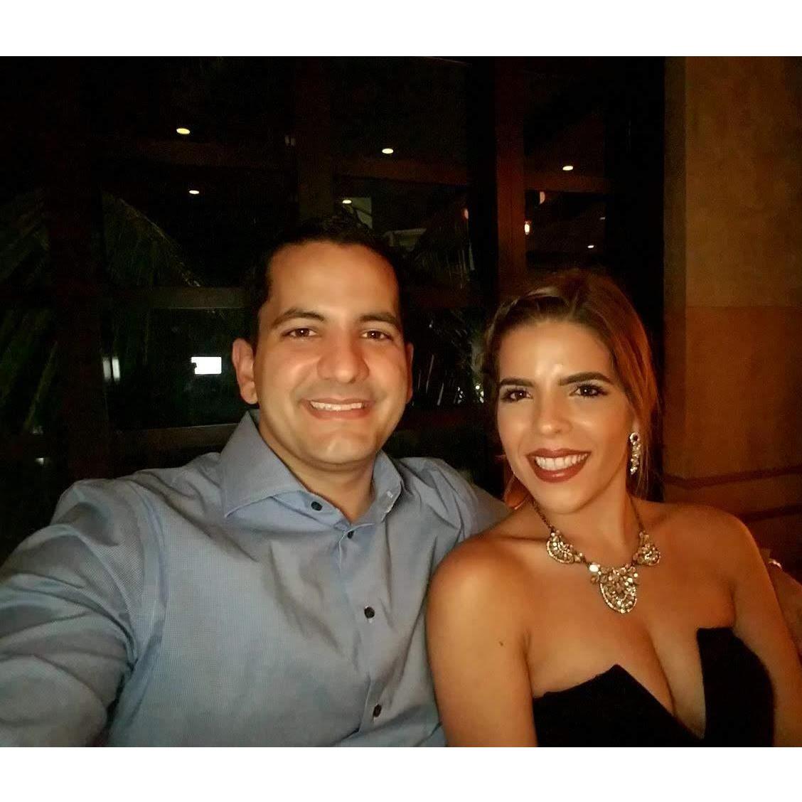 First anniversary dinner