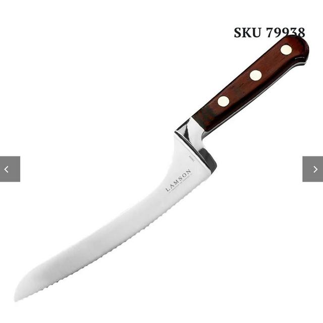 Lamson 7" Offset Serrated Bread Knife : Sierra