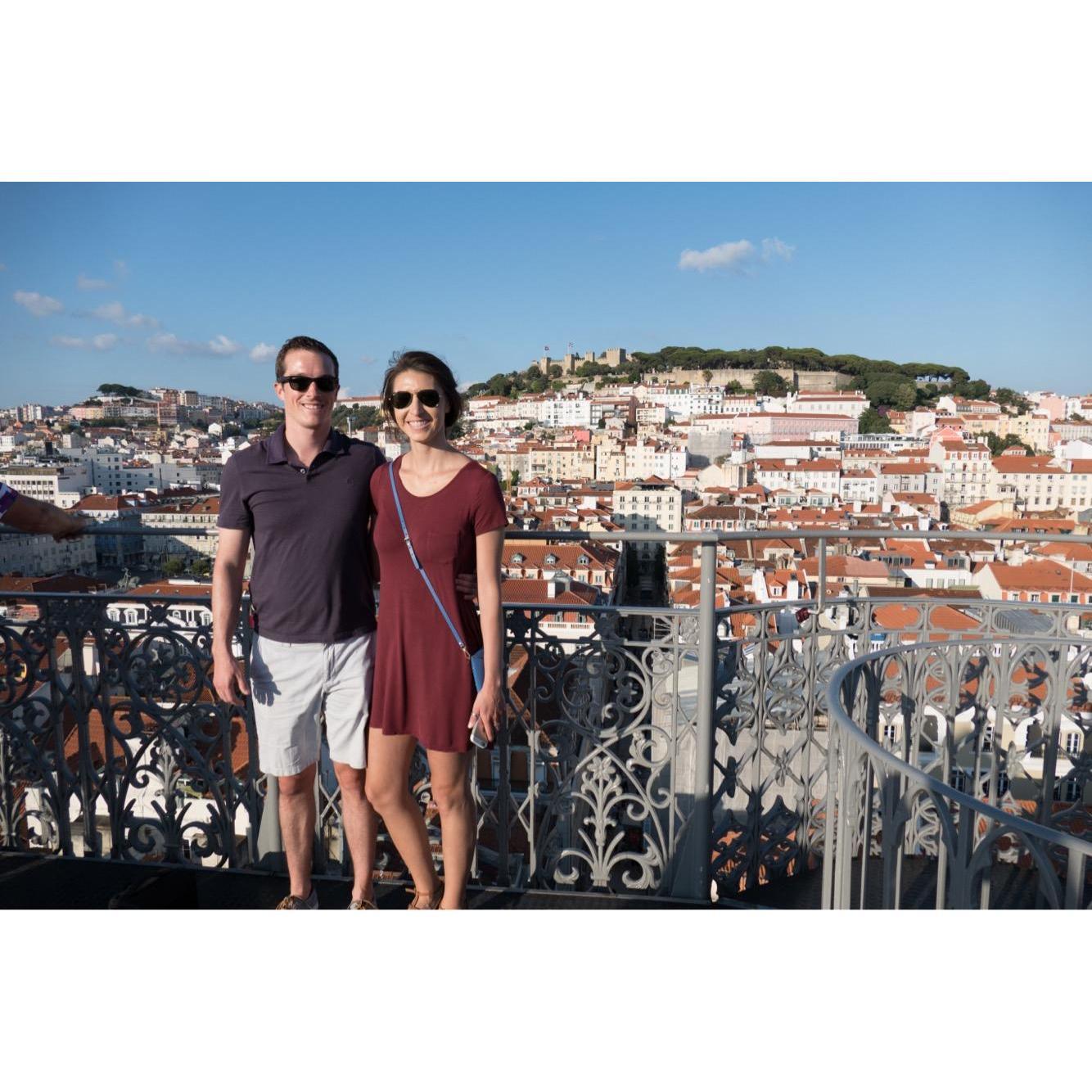 Santa Justa Lift - Lisbon, Portugal
