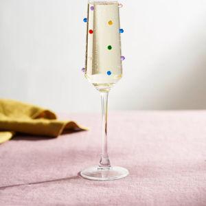 Confetti Flutes, Set of 2