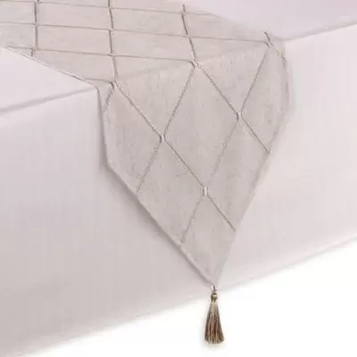 Sam Hedaya Wellington 120-Inch Table Runner in Natural