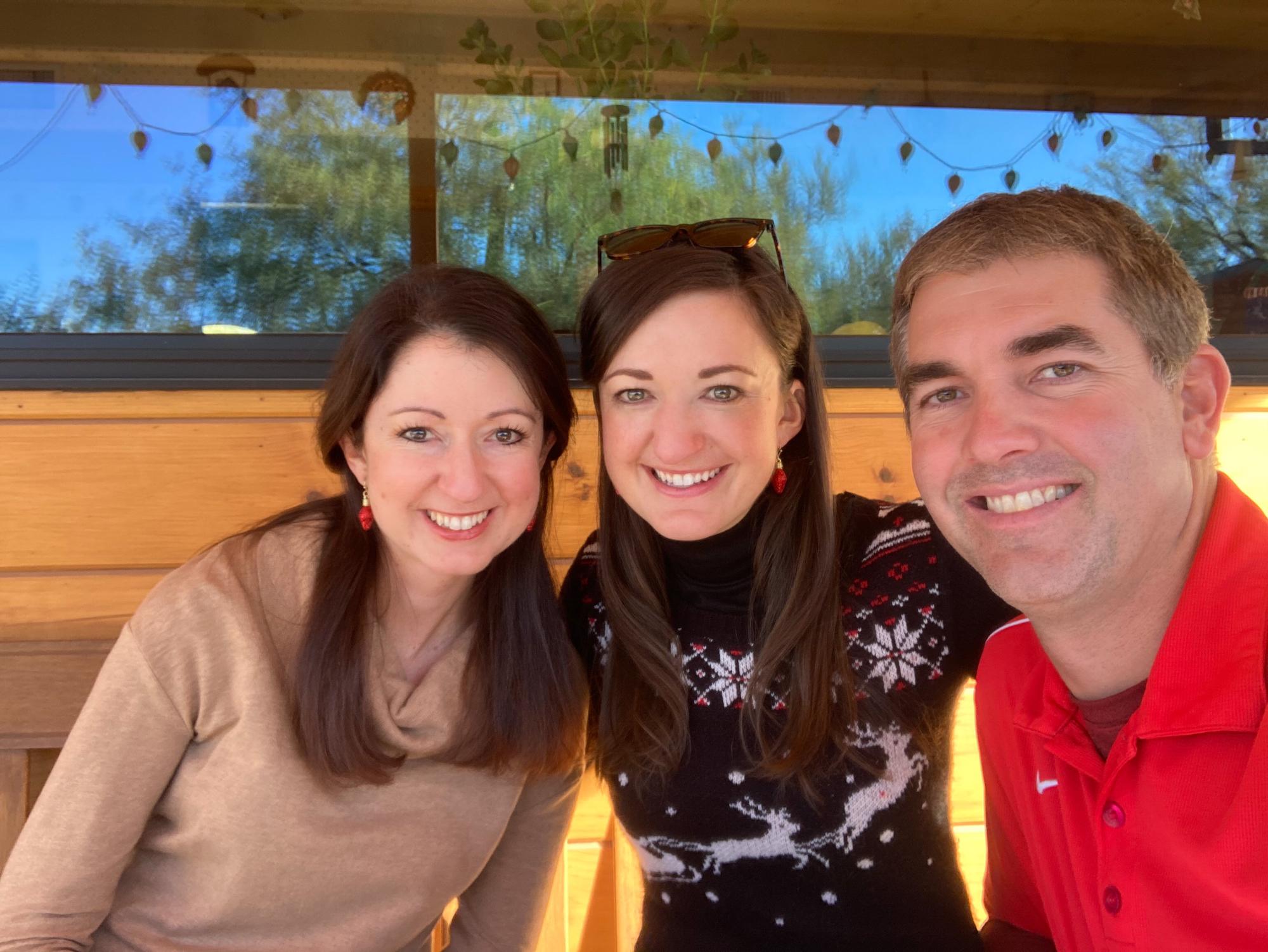 Christmas dinner in the desert