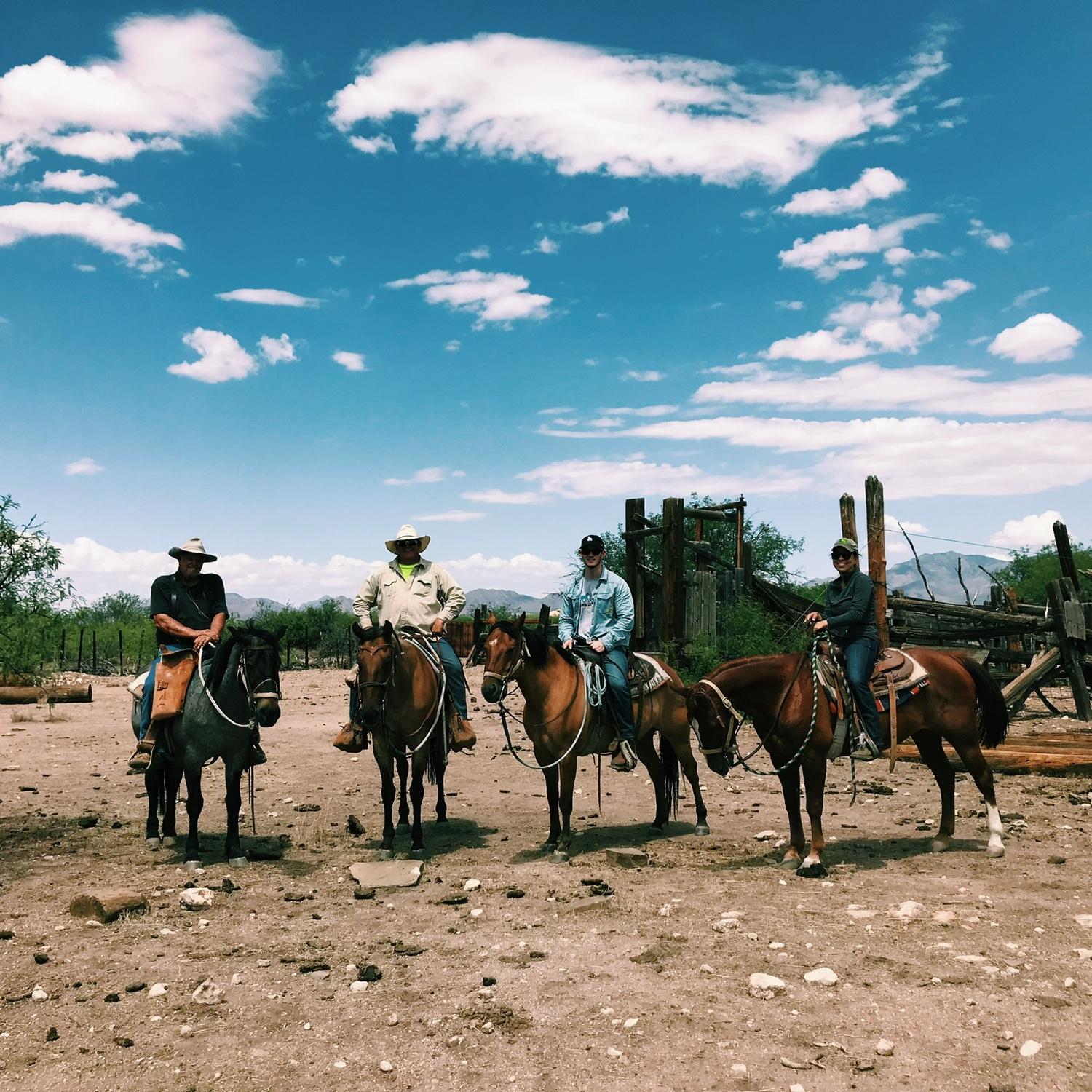 On the Brookline ranch working cattle!
2018