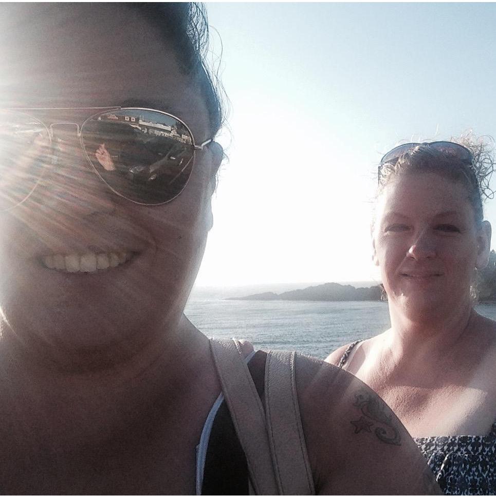 Amanda and Collette