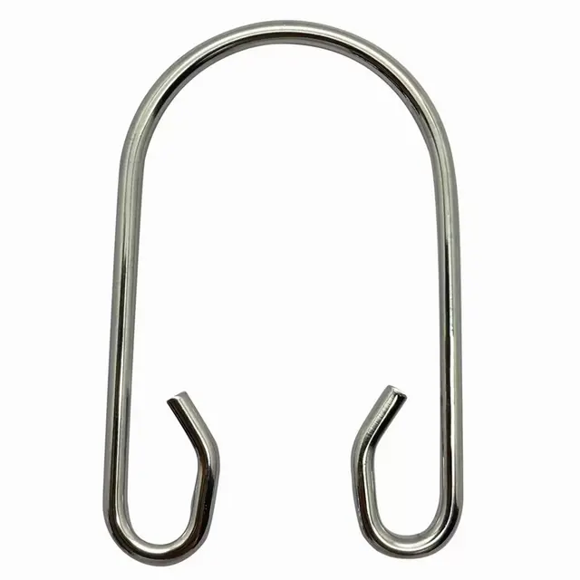 Haven™ U-Shaped Shower Curtain Hooks in Chrome (Set of 12)