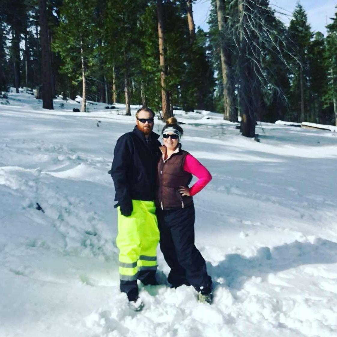 Snow day in Lake Tahoe