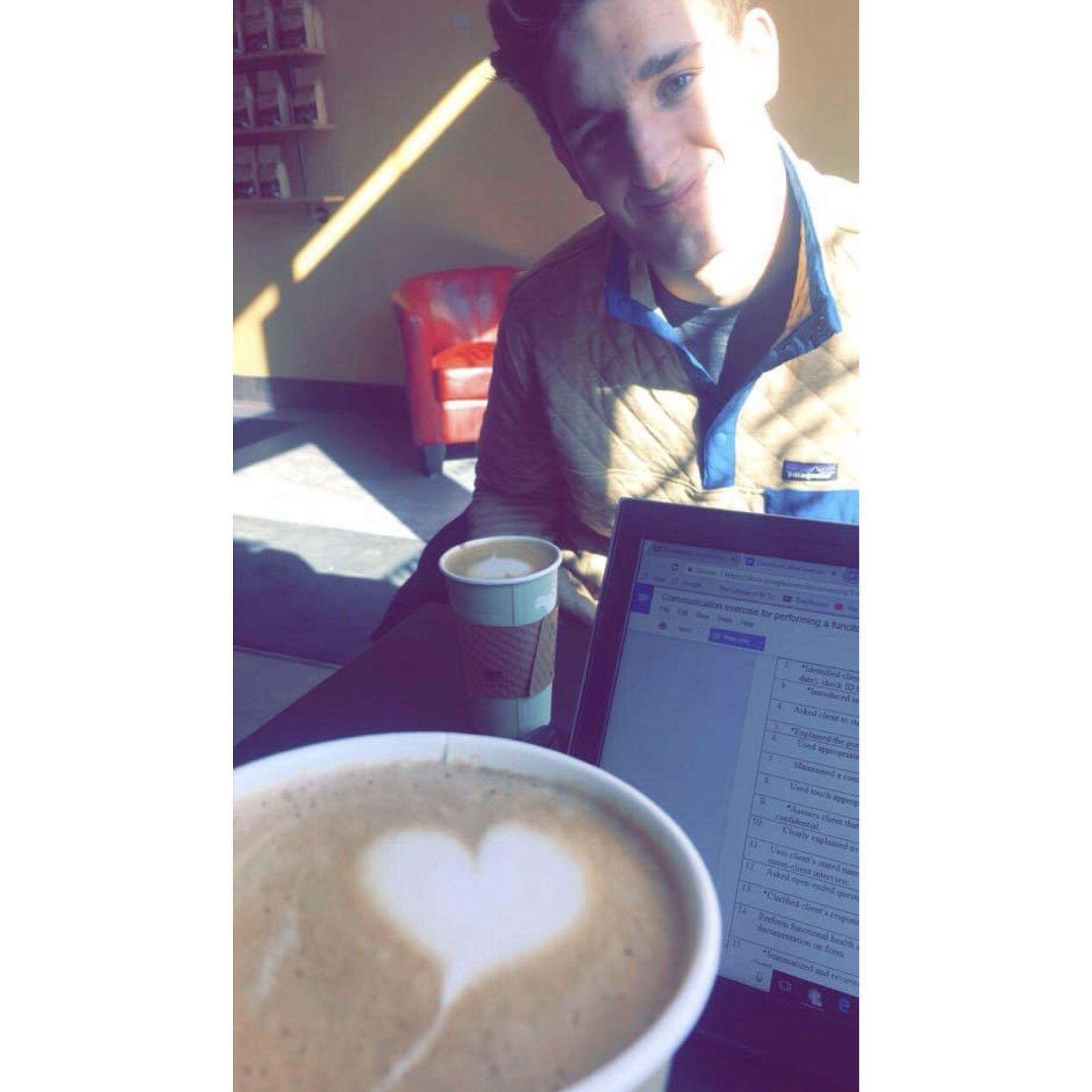The first date at Duluth Coffee Company