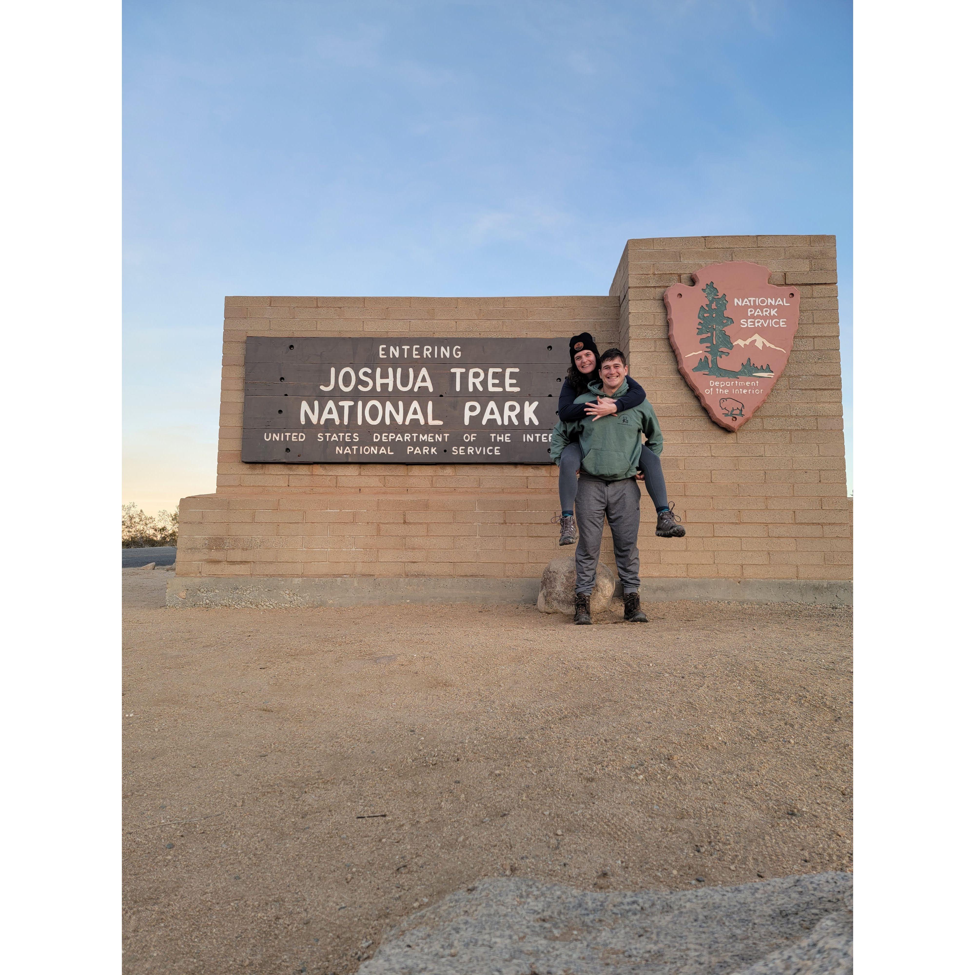 The Proposal! Joshua Tree National Park- Panorama Trail 01/2022