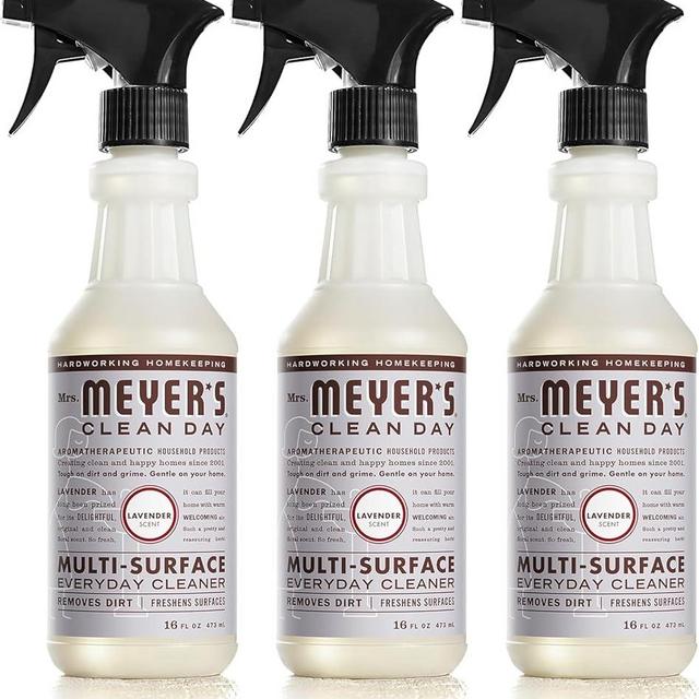 MRS. MEYER'S CLEAN DAY Lavender Scent Multi-Purpose Household Cleaner, 16 oz. (Pack of 3)