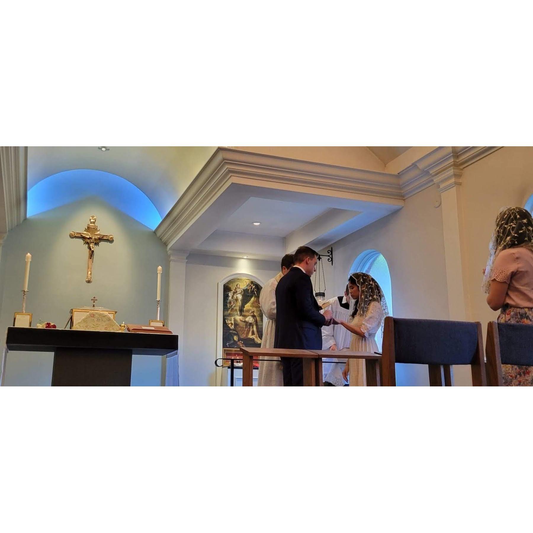 Our Betrothal ceremony