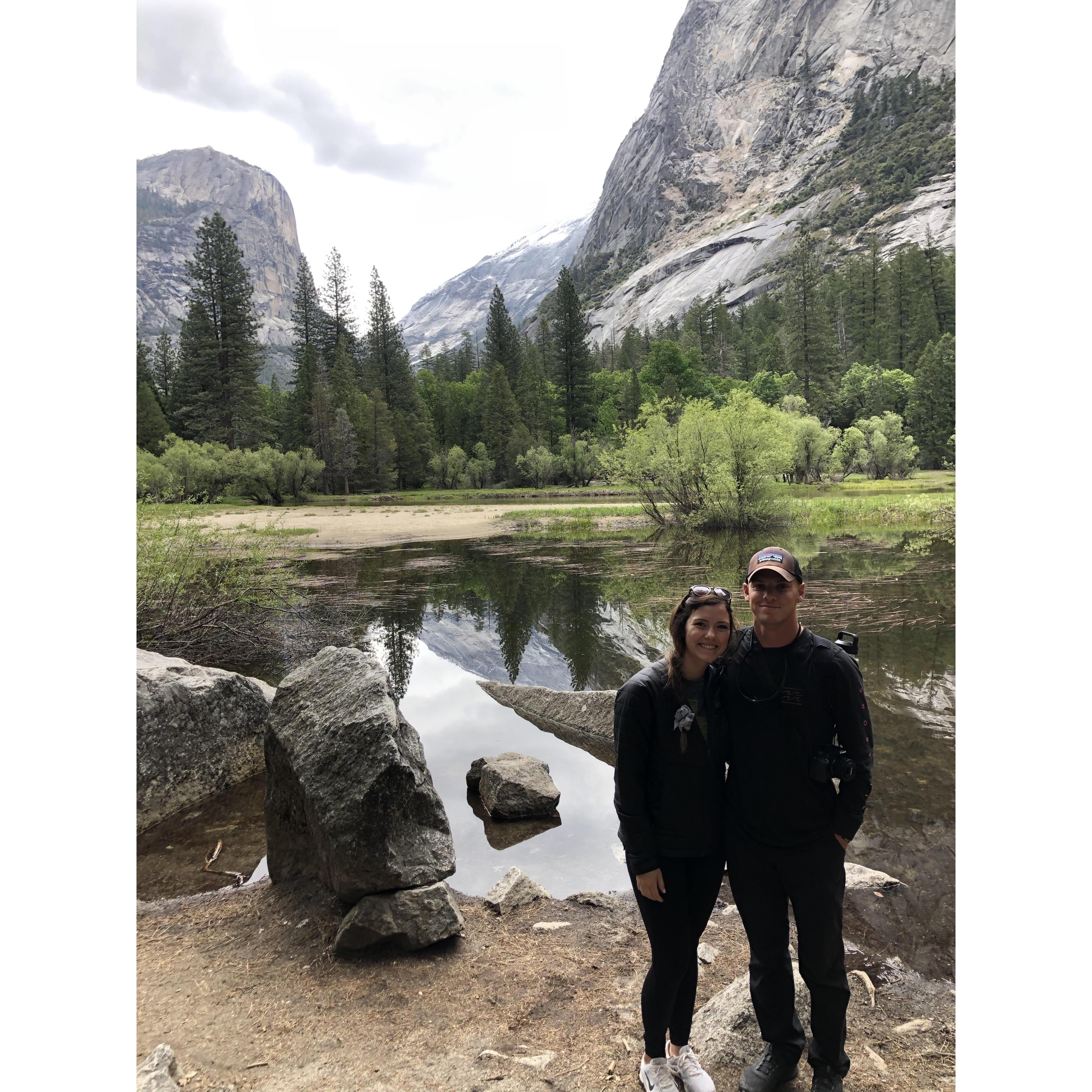 1st time we visited Yosemite!