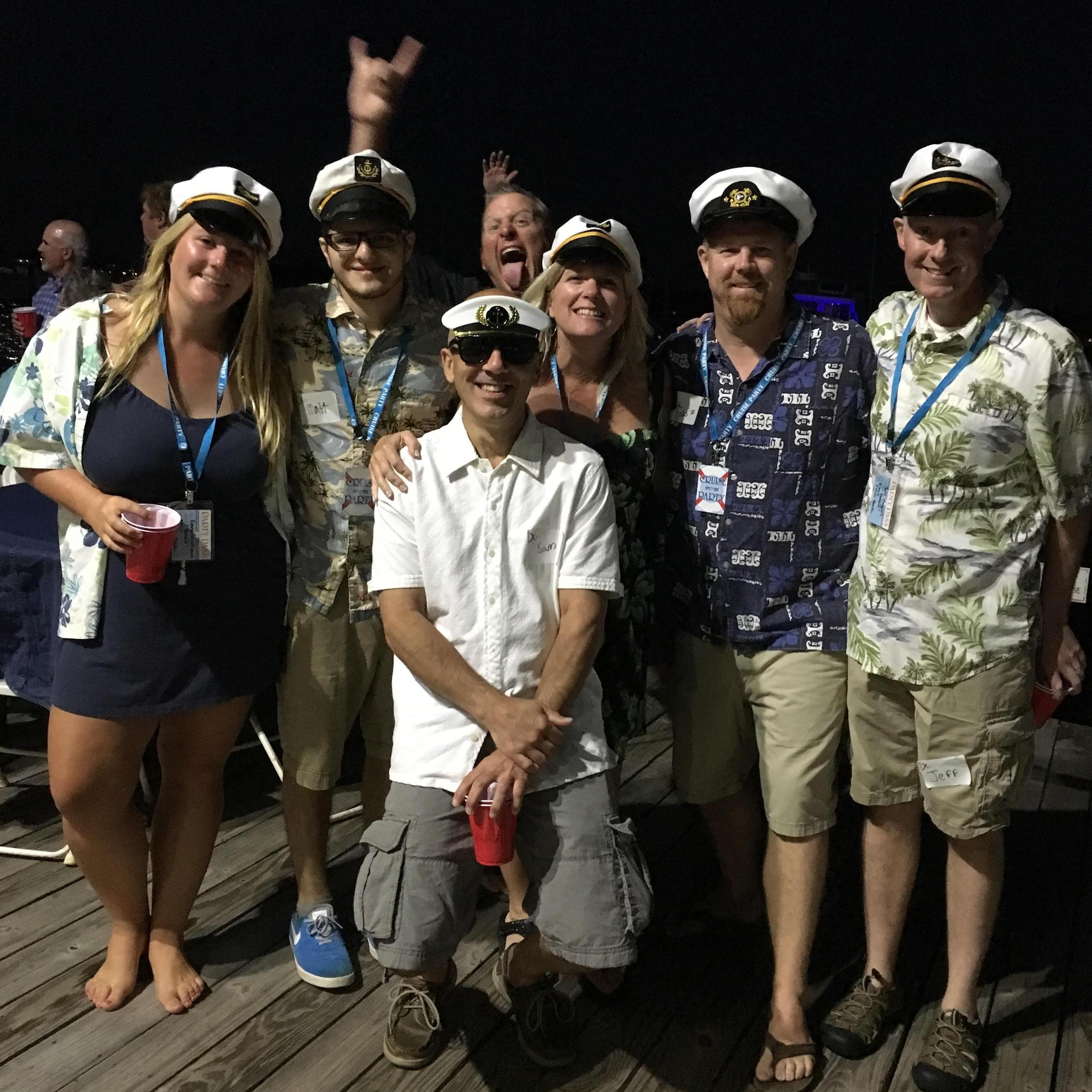 IHYC Flip Cup Regatta team, 2017. We did not win.