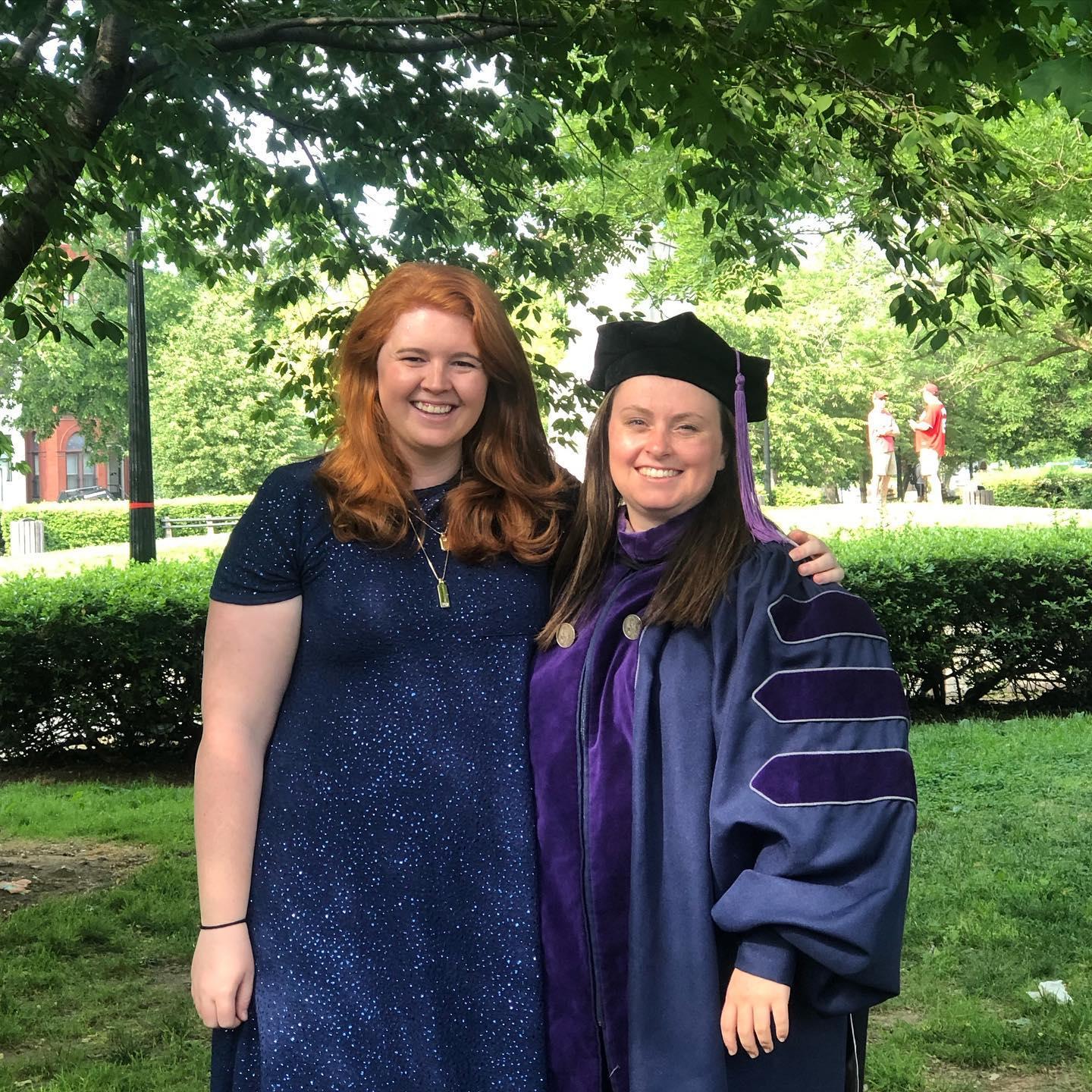 Rachel's law school graduation, May 2021.