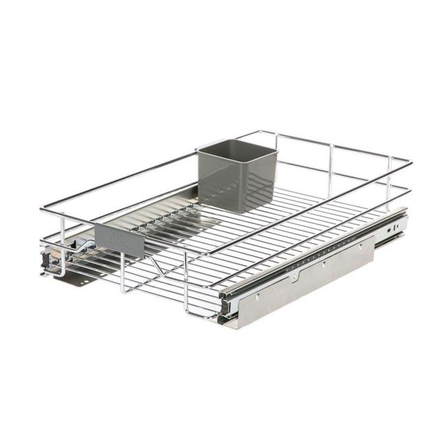 ORG™ Org Steel Sliding 20-Inch x 11-Inch Under Cabinet Organizer in Chrome