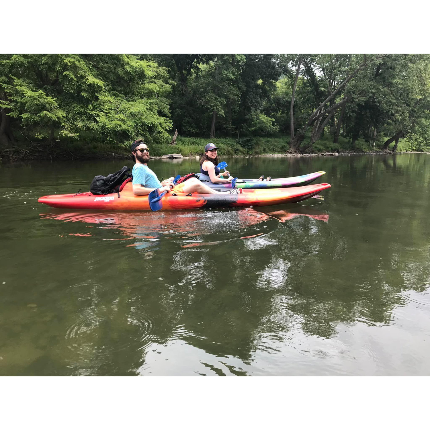 First kayak trip together!