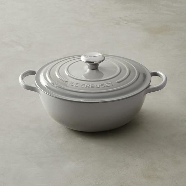 Williams-Sonoma - Fall 2020 - Le Creuset Enameled Cast Iron Soup Pot, 4  1/2-Qt., French Grey