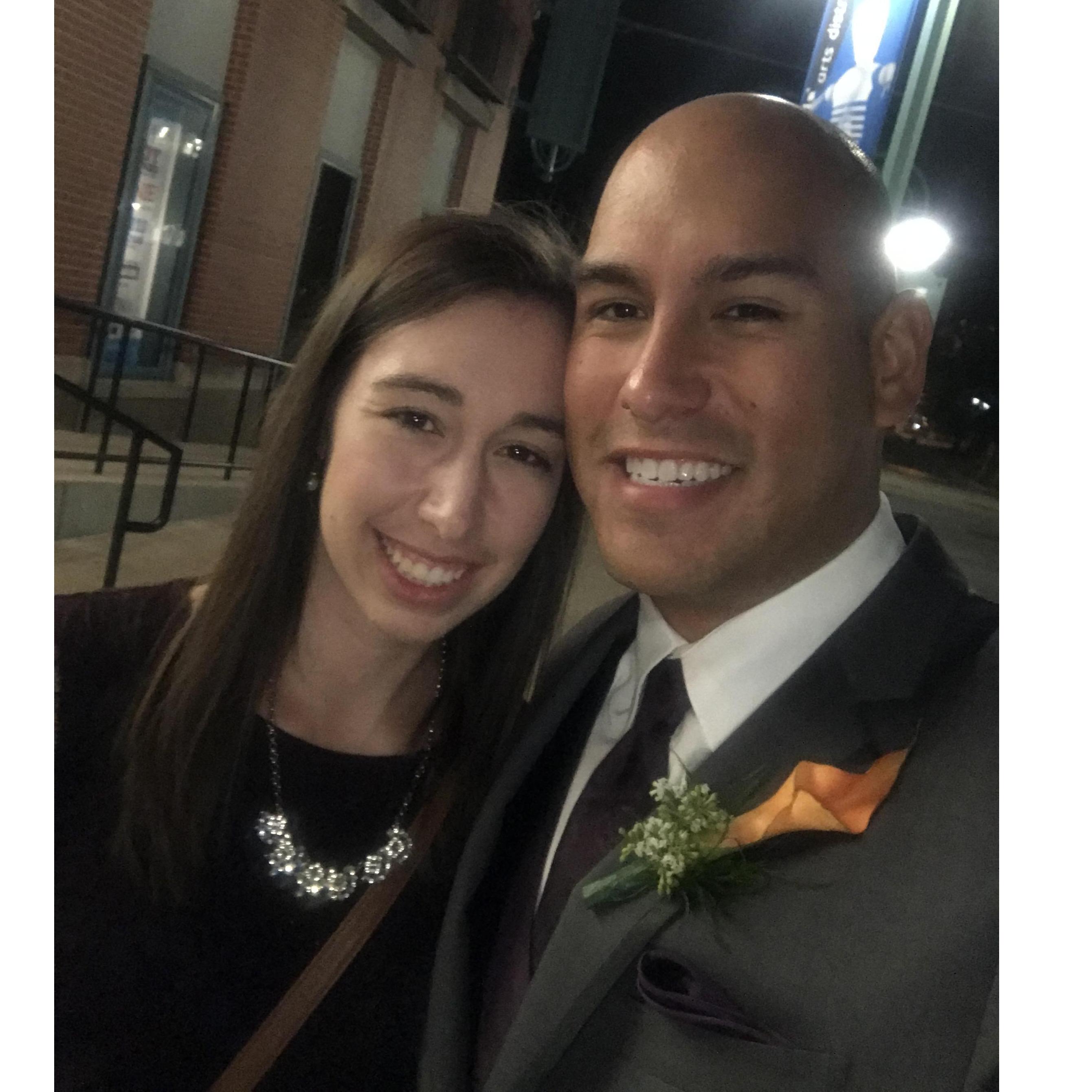 Celebrating at Ryan & Stephanie Lawrence's wedding in Milwaukee, WI - September 2017