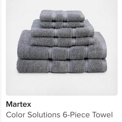 Martex - 6-piece towel