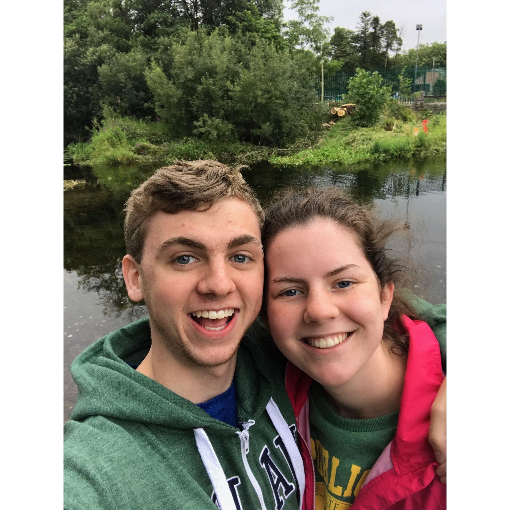(2017) This was when we went to Ireland with Colleen's family