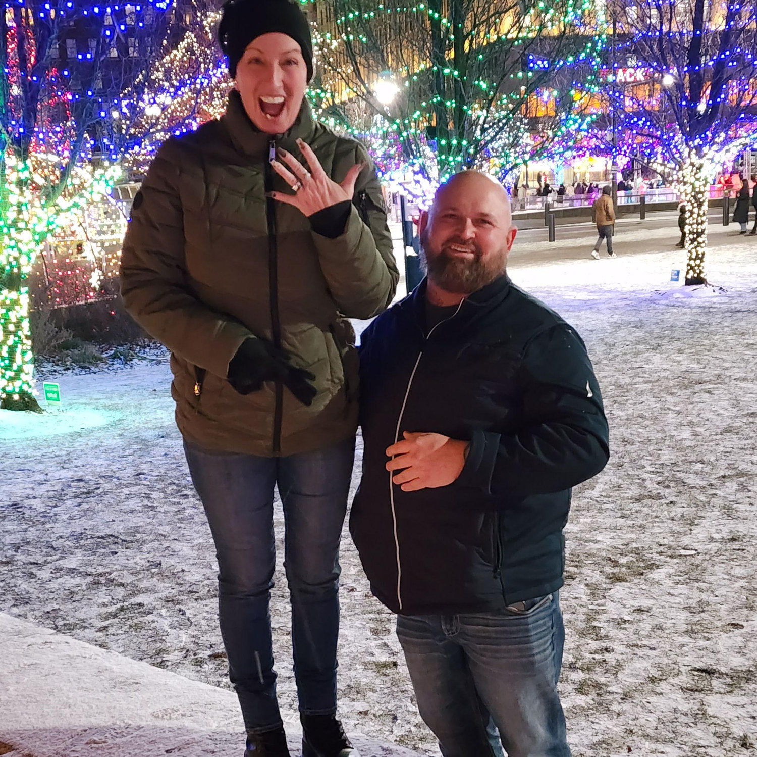 She didn’t say yes. She said HELL YES! December 21, 2024 Downtown, CLE