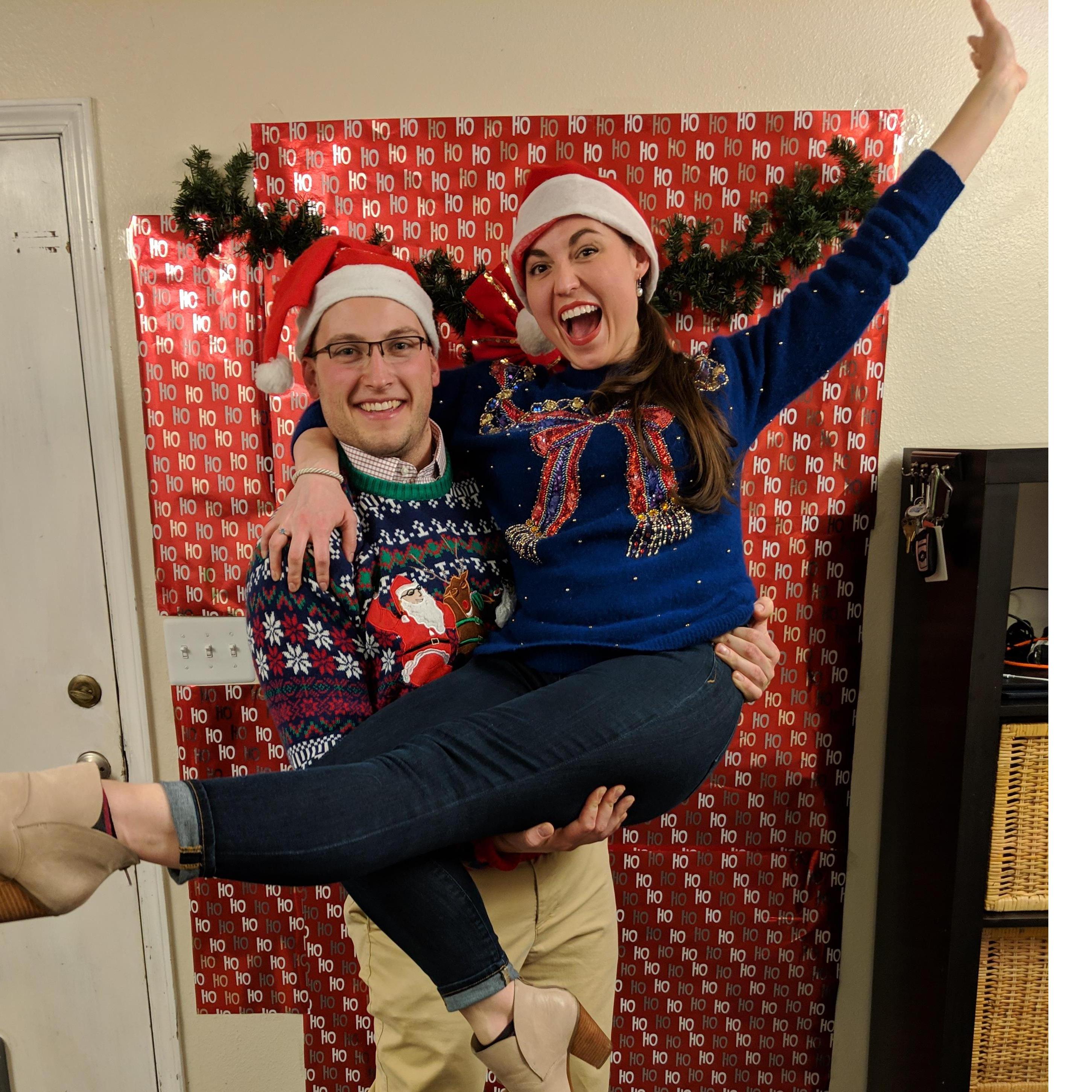 Our first Christmas together!