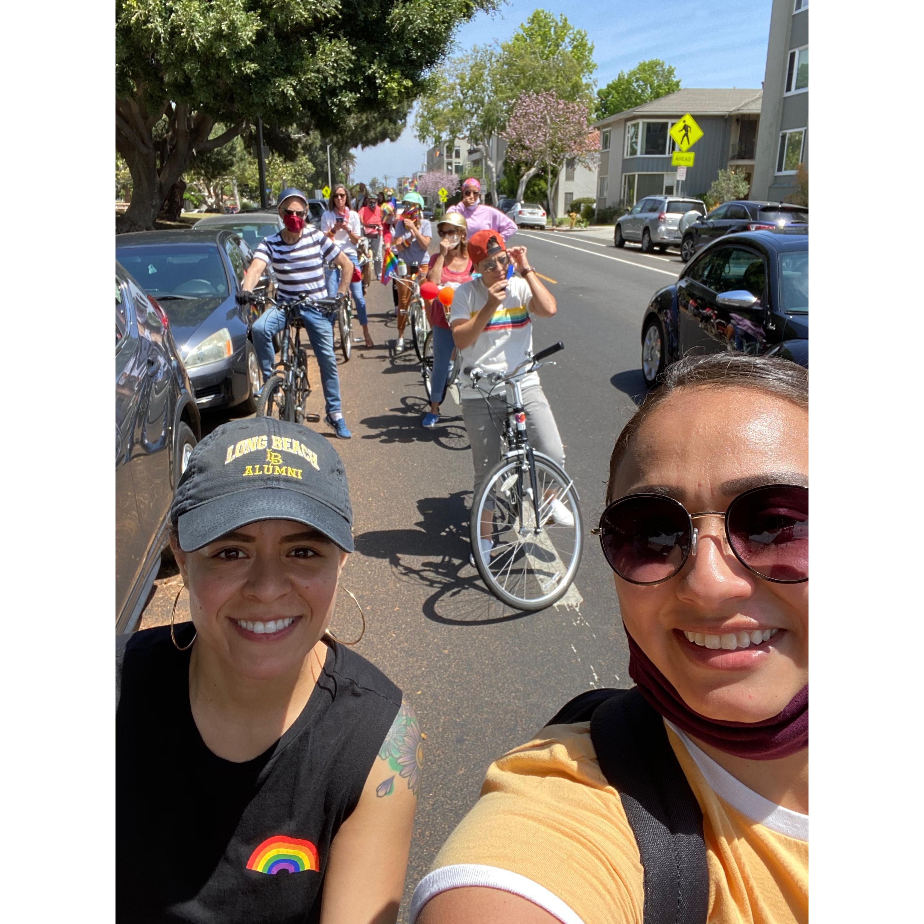 Pride Ride in Long Beach