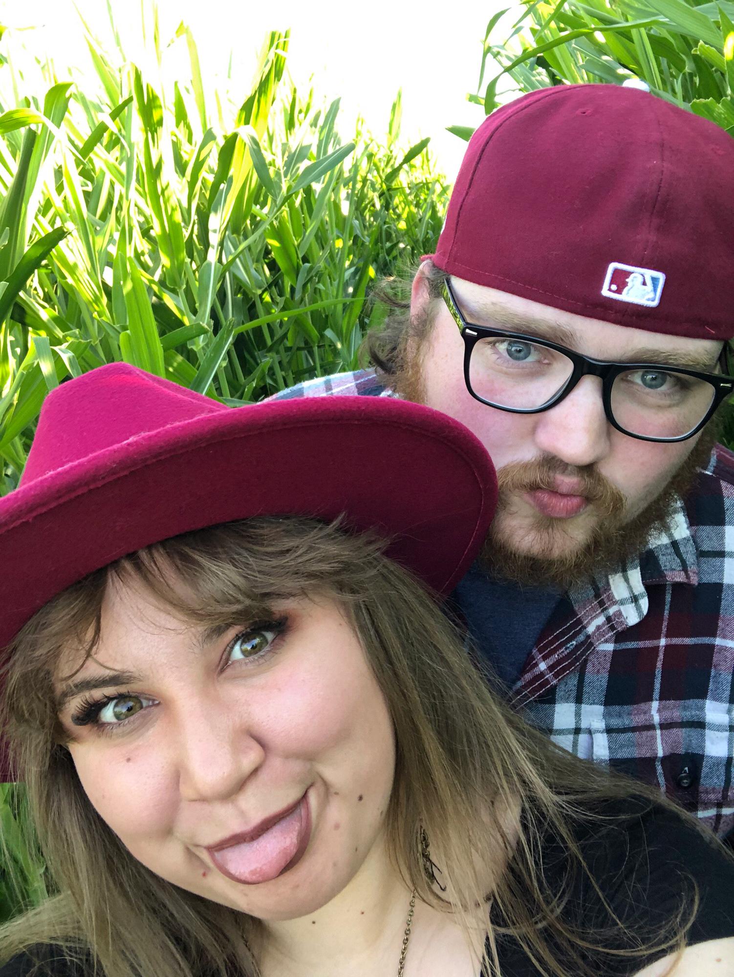 Corn maze fun!