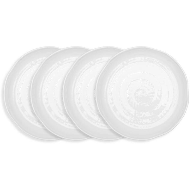 Q Squared Pearl Melamine 4-Pc. Dinner Plate Set