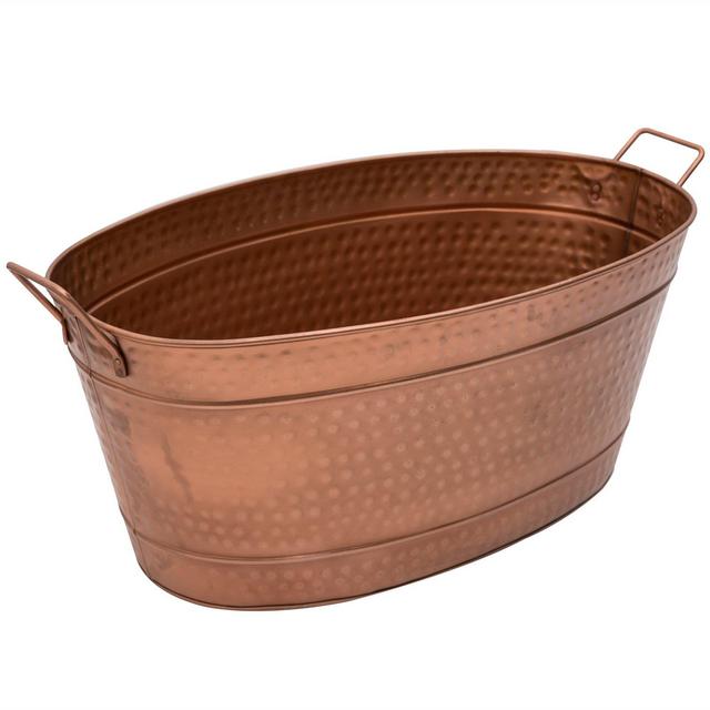Achla Designs C-55C Hammered Oval Copper tub