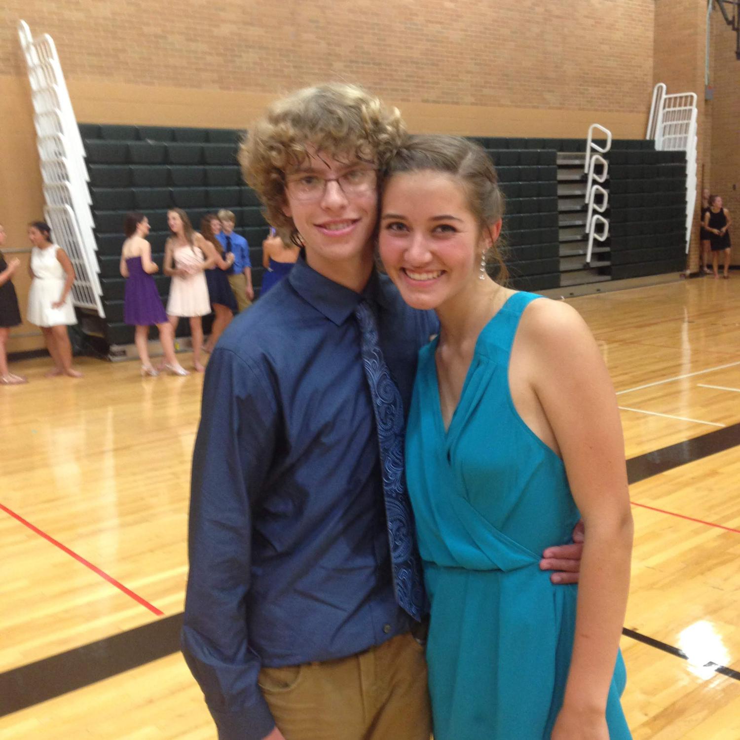 Our very first picture together! Homecoming 2014