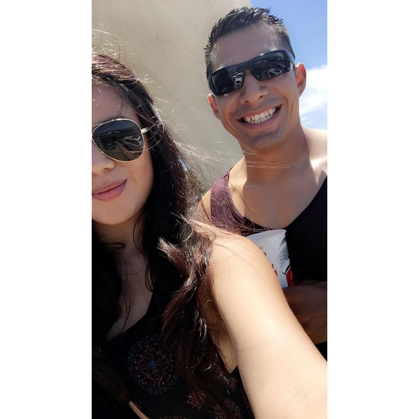 2016 Visiting him in Sunny San Diego :)