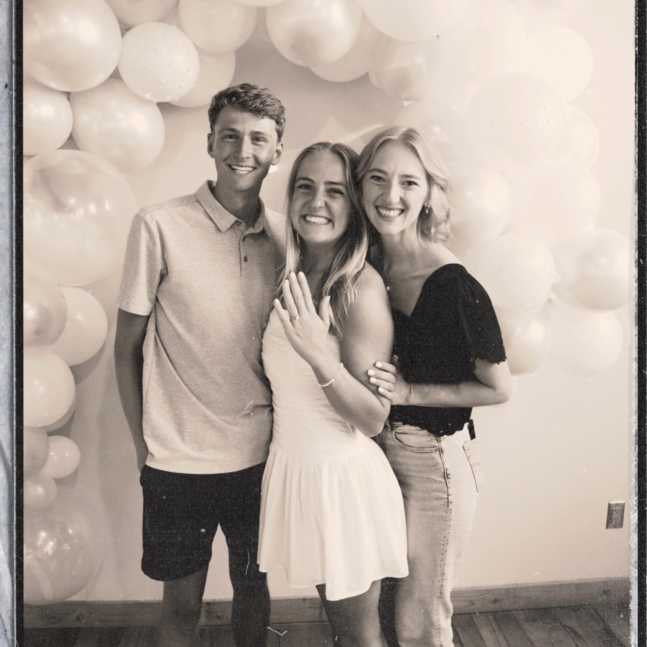 June 7, 2025 - Parker proposed!!! Best day ever!!! We celebrated with our family and friends after!!!
