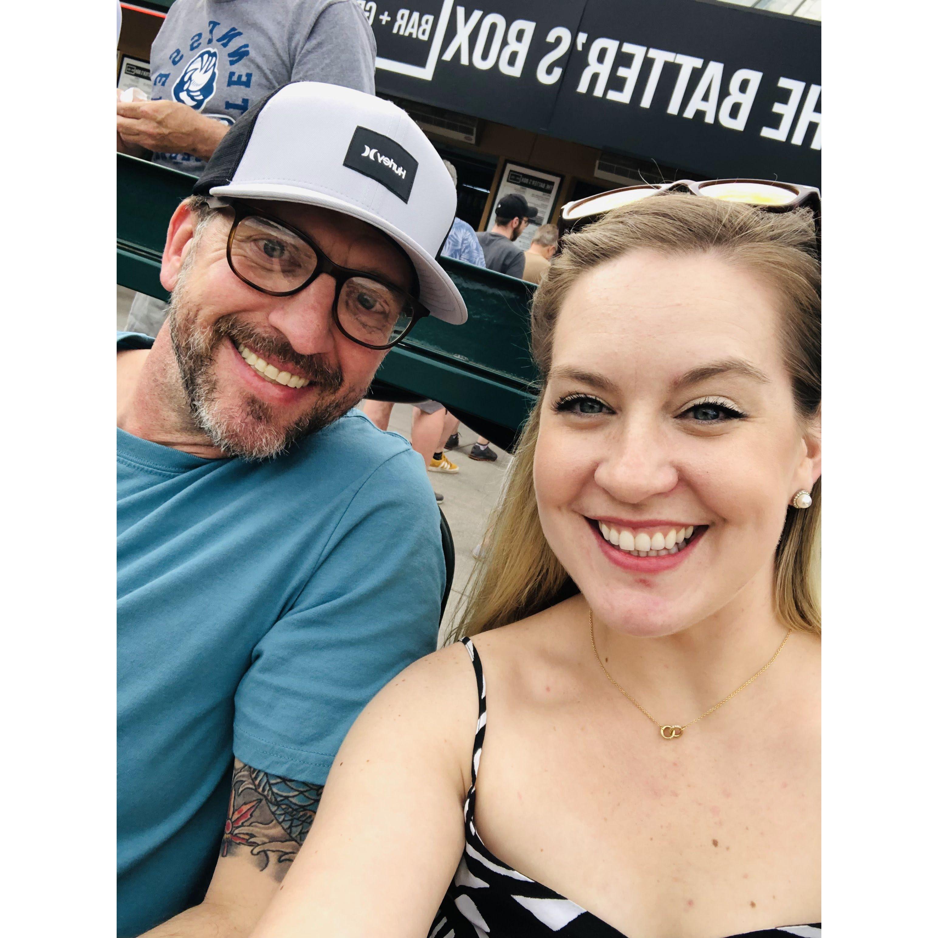 This man loves baseball!