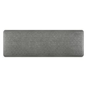 WellnessMats® Antique Collection, Trellis, 6'X 2', Silver