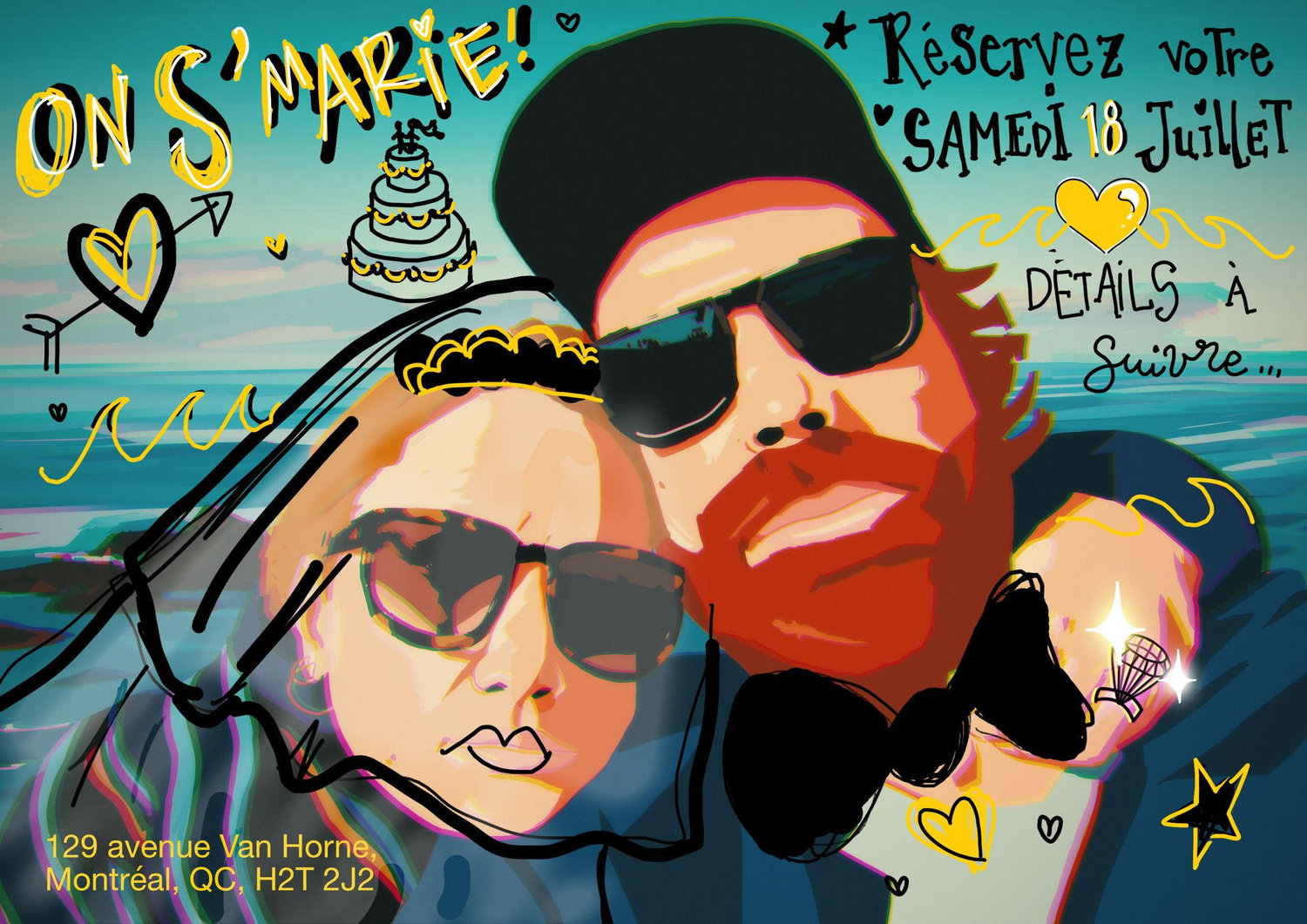 The Wedding Website of Vincent Poitras and Kéli Alexandre