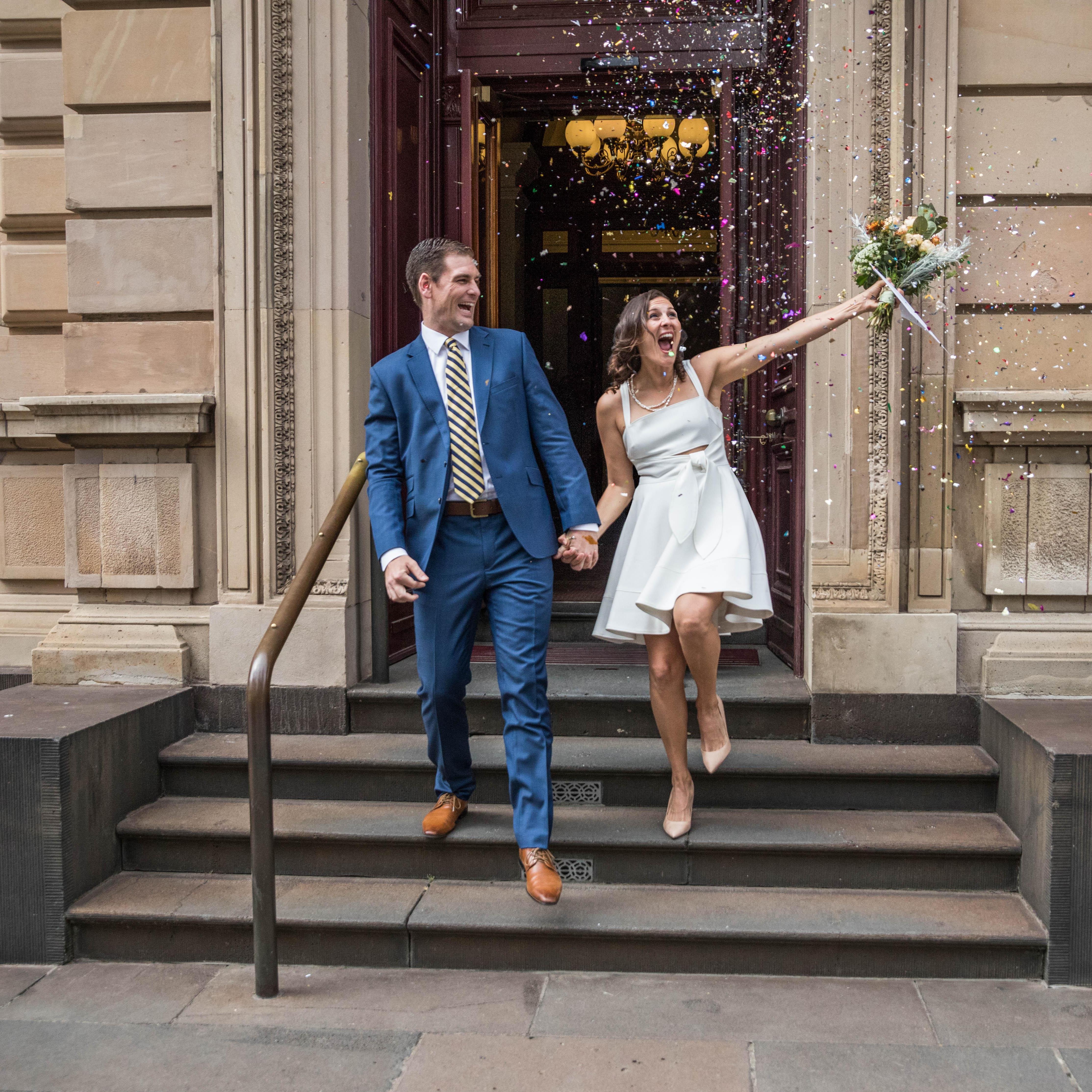 And as the confetti showered down us, all was right in the world :)