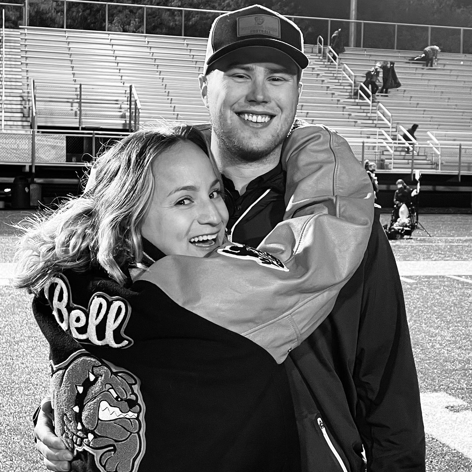 October 2021. Shannon attended her first G-Prep football game to watch Liam coach his alma mater.